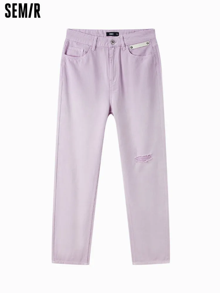 ladies_denim_longstaple_c_5.webp Women SEMIR Ladies Denim Long-staple Cotton Straight Pants
