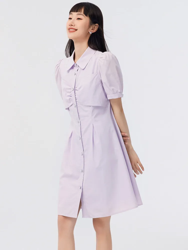 ladies_woven_cotton_dress_11.webp Women SEMIR Ladies Woven Cotton Dress
