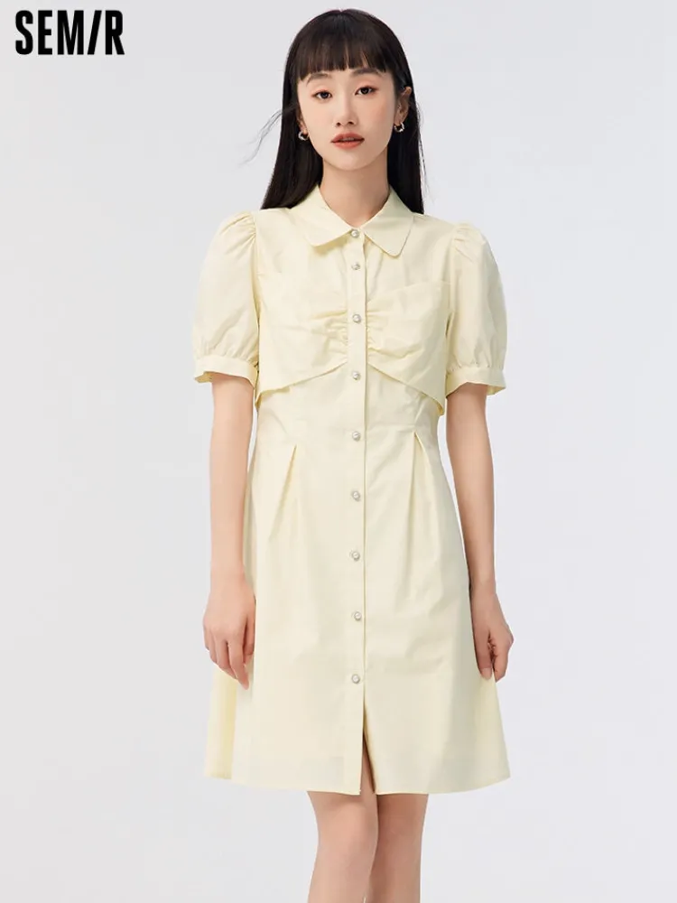 ladies_woven_cotton_dress_21.webp Women SEMIR Ladies Woven Cotton Dress