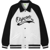 SEMIR Men's Air Layer Contrast Patchwork Monogram Ultra Loose Jacket