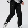 SEMIR Men's Brushed Stretch Twill Solid Colour Woven Jogging Pants