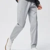 SEMIR Men's Brushed Stretch Twill Solid Colour Woven Jogging Pants