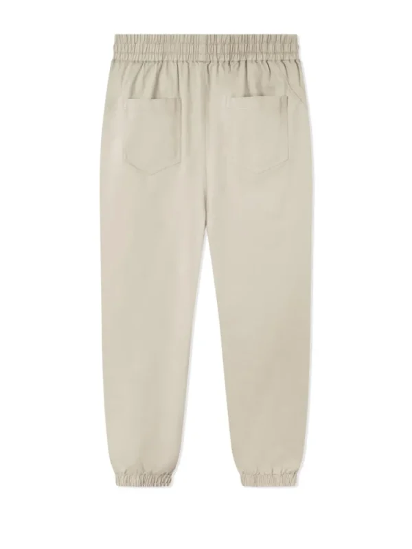 SEMIR Men's Brushed Stretch Twill Solid Colour Woven Jogging Pants