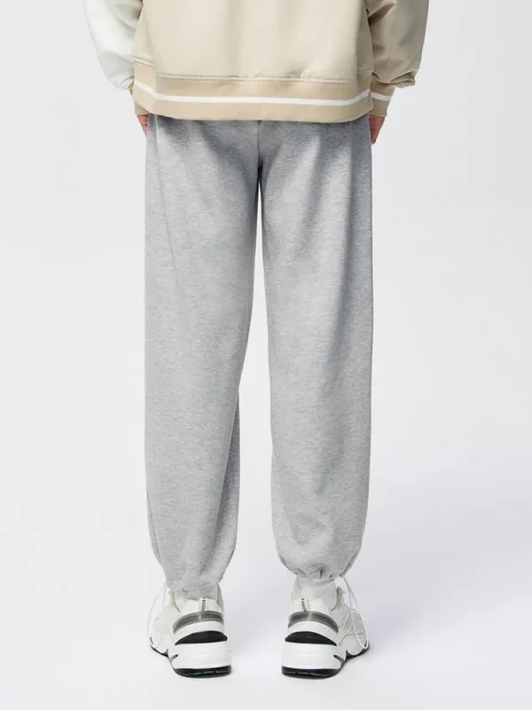 SEMIR Men's Contrast Drawstring Loose Straight Pants