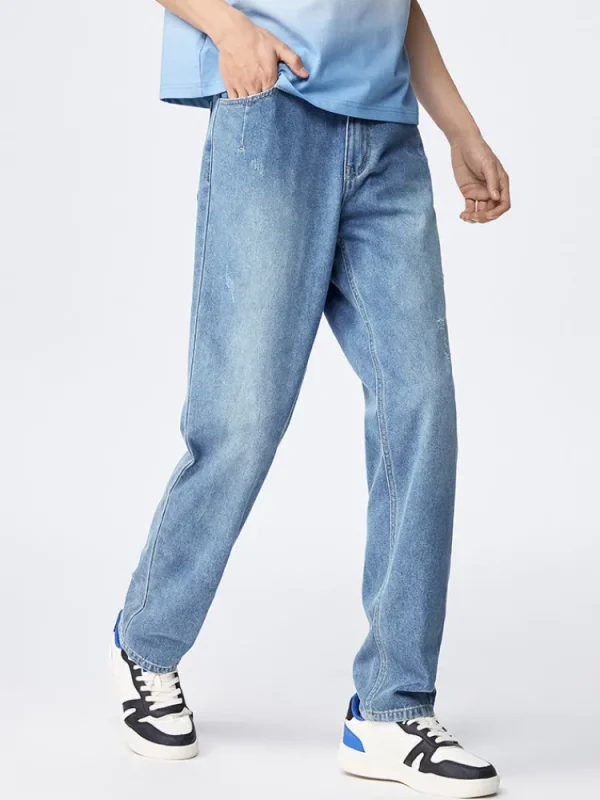 SEMIR Men's Cool Non-stretch Tapered Pants
