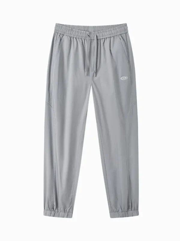 SEMIR Men's Cotton Comfortable Cool Antibacterial Woven Jogging Pants
