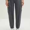 SEMIR Men's Cotton-Polyester Stretch Twill Loose Cargo Pants