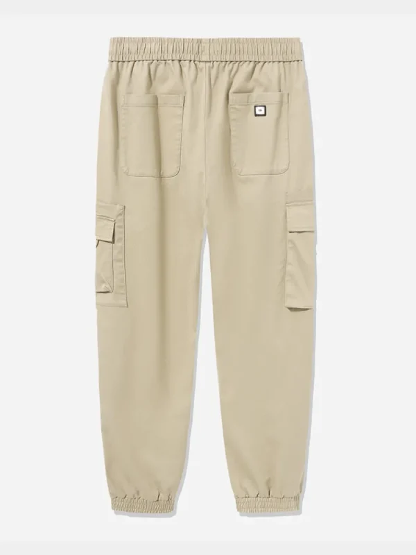 SEMIR Men's Cotton-Polyester Stretch Twill Loose Cargo Pants