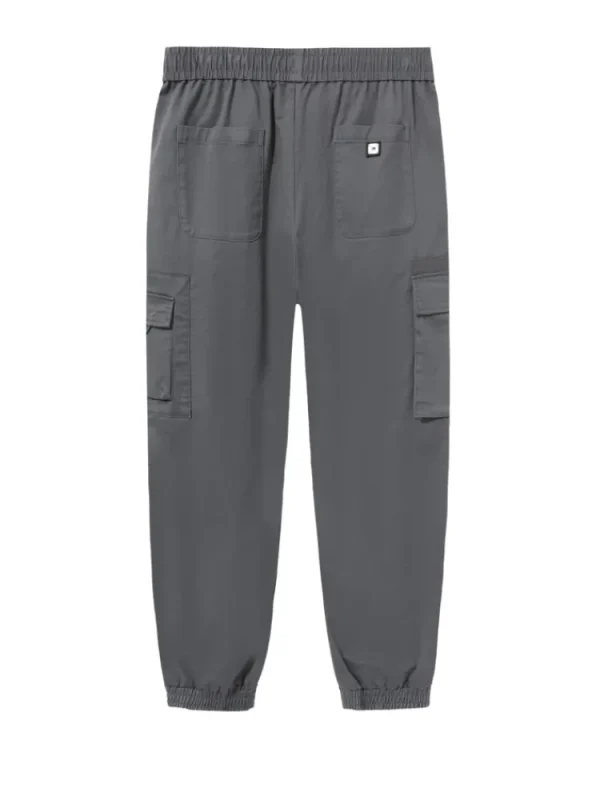 SEMIR Men's Cotton-Polyester Stretch Twill Loose Cargo Pants