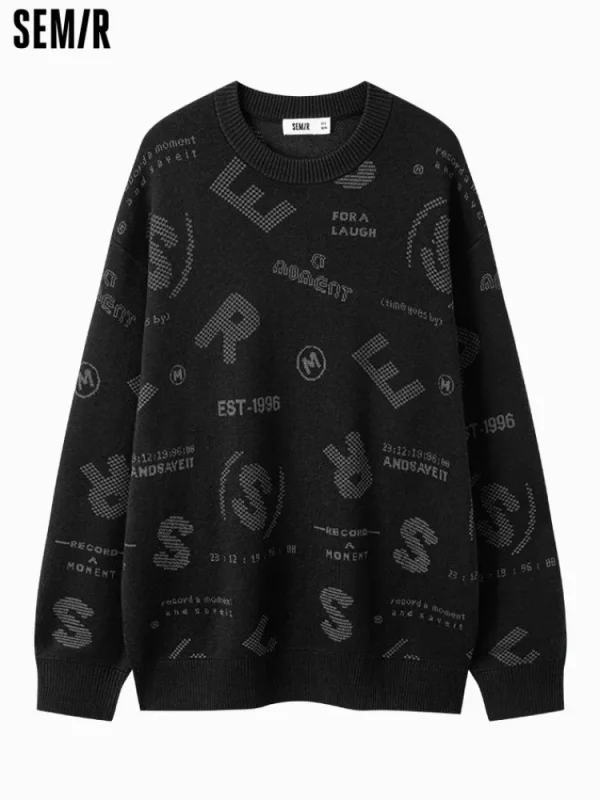 SEMIR Men's crew neck sweater