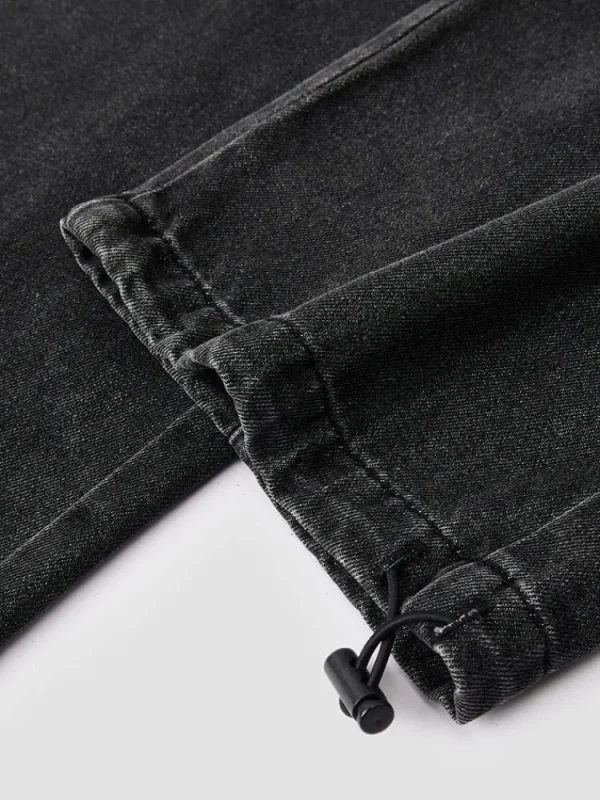 SEMIR Men's Denim Comfort Cool Straight Pants