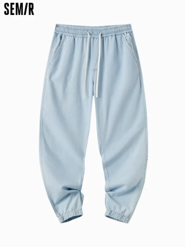 SEMIR Men's Denim Cool Jogging Pants