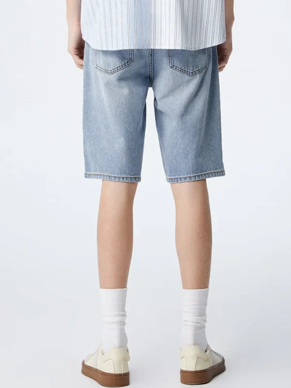 SEMIR Men's Denim Eco Lyocell Straight Pants