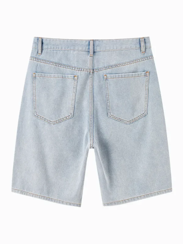 SEMIR Men's Denim Stretch Cool Straight Pants