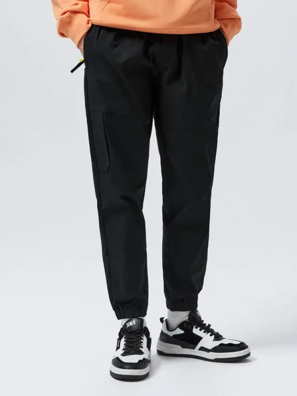 SEMIR Men's Easy-Care Fitted Woven Jogging Pants