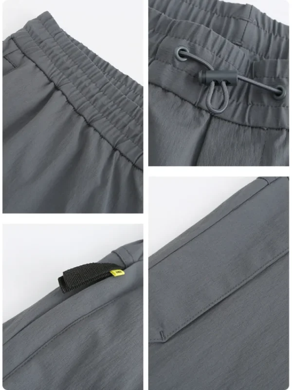 SEMIR Men's Easy-Care Fitted Woven Jogging Pants