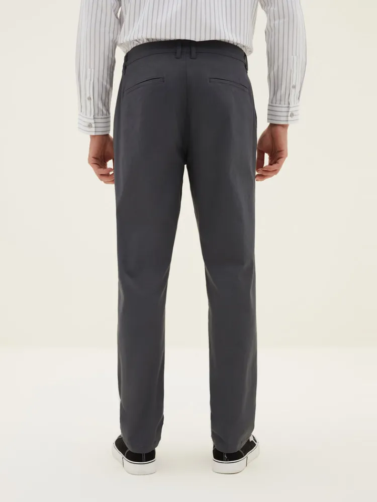 mens_faille_solid_colour__2-1.webp SEMIR Men's Faille Solid Colour Fitted Boot Cut Basic Pants