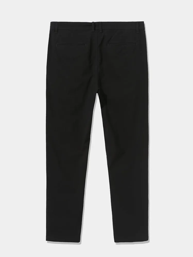 mens_faille_solid_colour__5-2.webp SEMIR Men's Faille Solid Colour Fitted Boot Cut Basic Pants