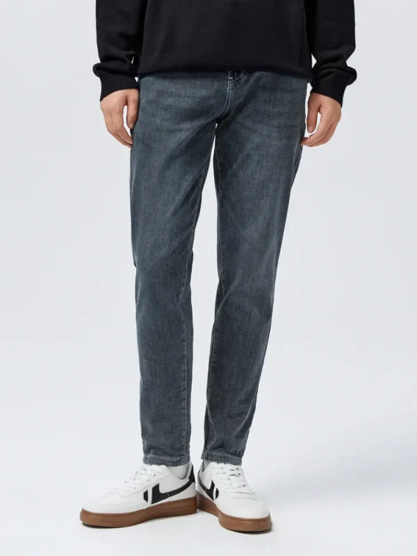 SEMIR Men's Fitted Boot Cut Fitted Pants