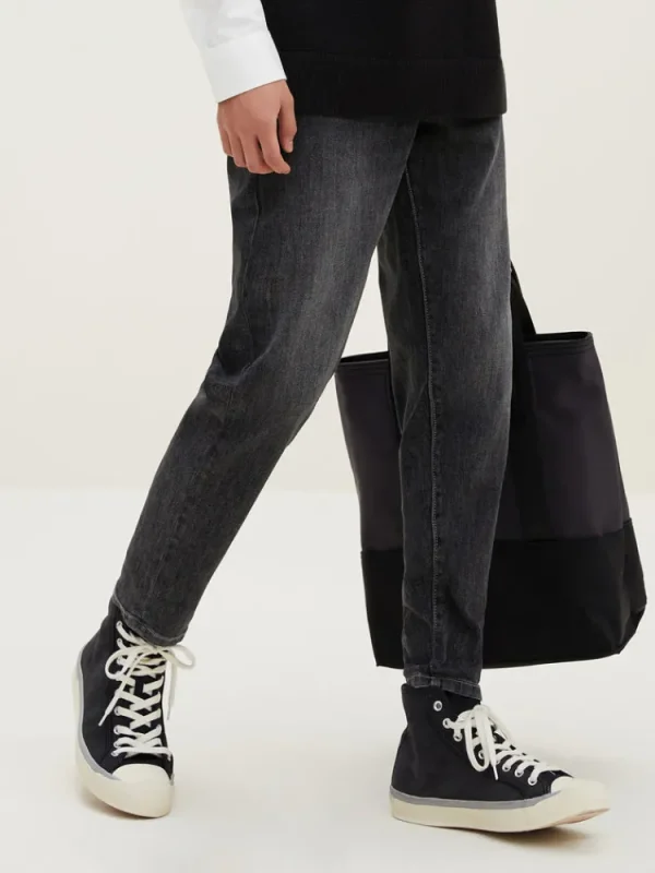 SEMIR Men's Fitted Boot Cut Fitted Pants