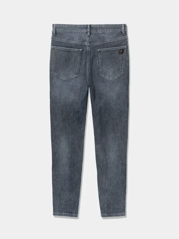 SEMIR Men's Fitted Boot Cut Fitted Pants