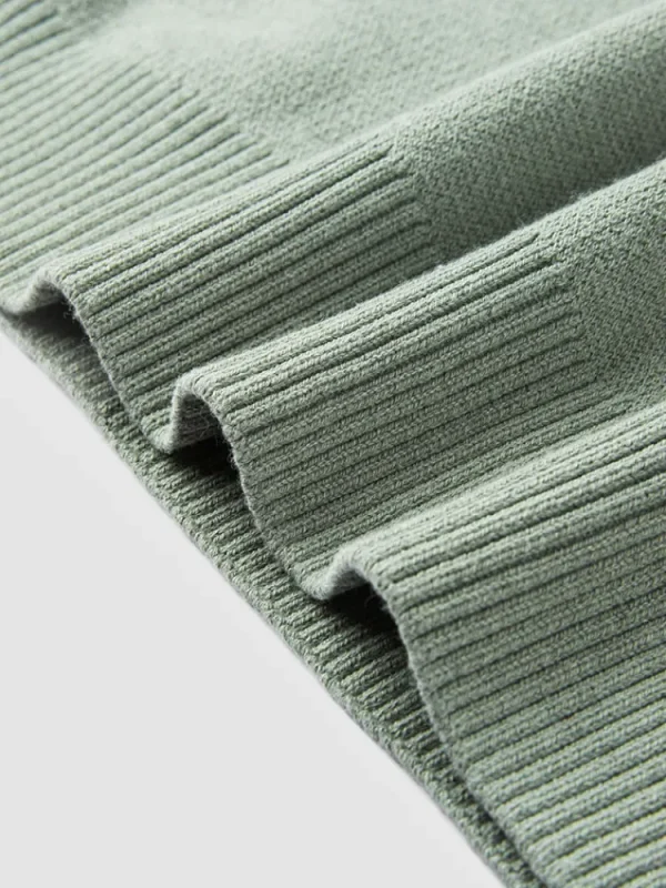 SEMIR Men's green crew neck sweater