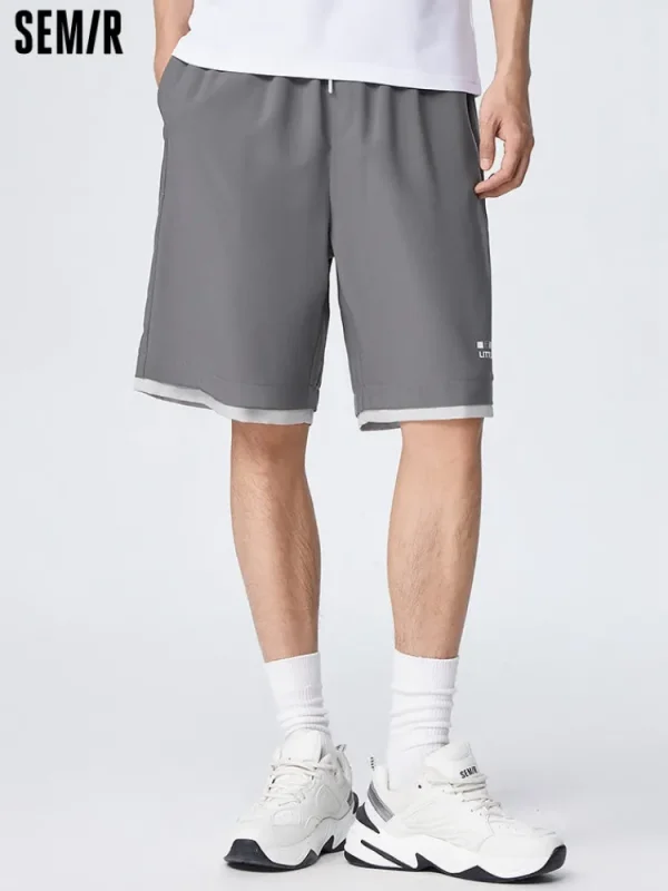 SEMIR Men's High Stretch Basic Pants