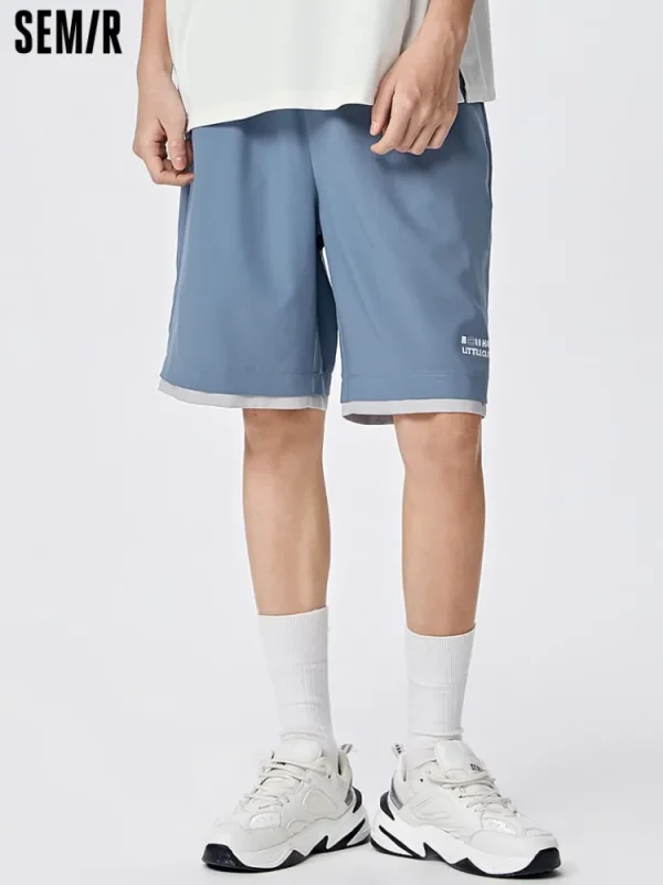 SEMIR Men's High Stretch Basic Pants
