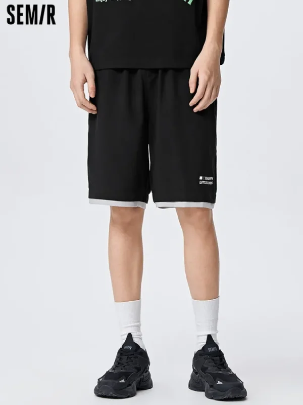 SEMIR Men's High Stretch Basic Pants
