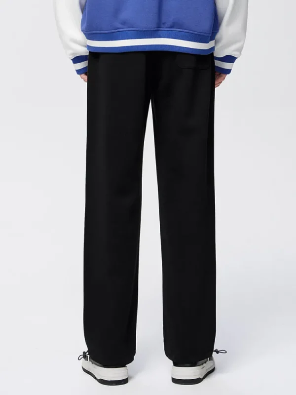 SEMIR Men's Huamian Cotton Drawstring Loose Knitted Jogging Pants
