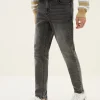 SEMIR Men's Intelligent Temperature Adjustment Denim Boot Cut Pants