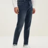 SEMIR Men's Intelligent Temperature Adjustment Denim Boot Cut Pants