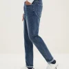 SEMIR Men's Intelligent Temperature Adjustment Denim Boot Cut Pants