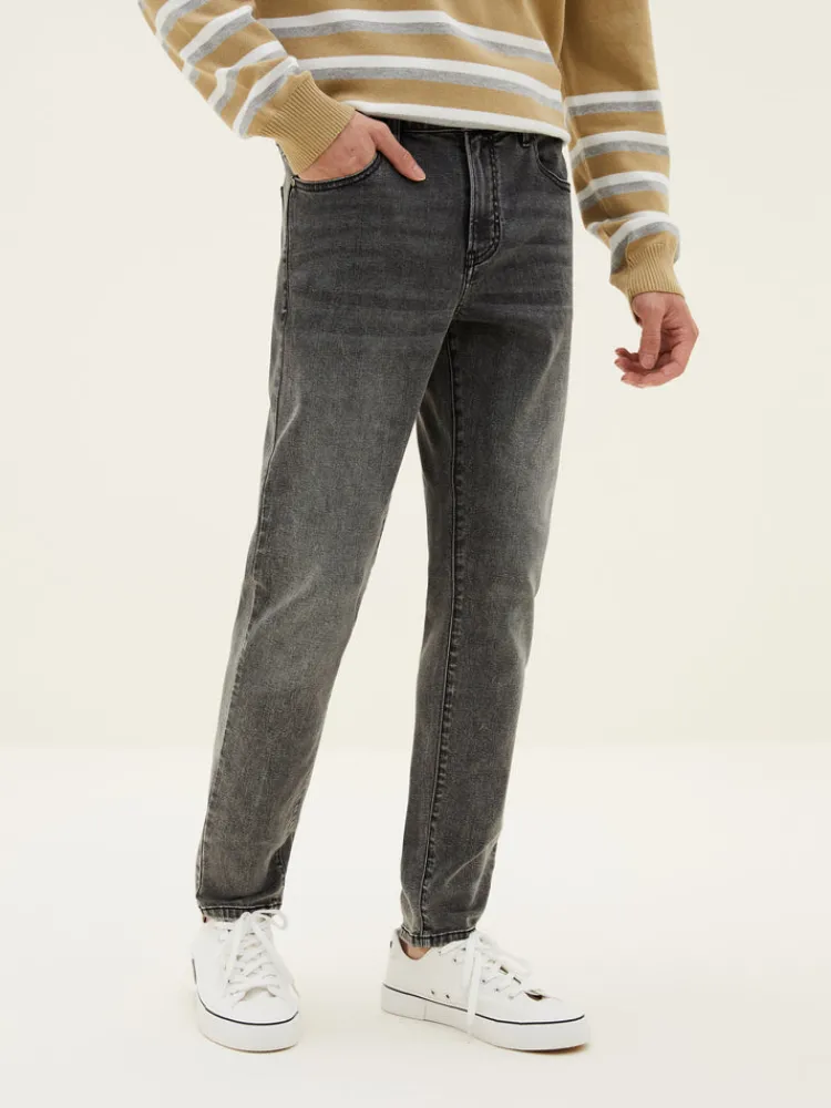 mens_intelligent_temperat_1.webp SEMIR Men's Intelligent Temperature Adjustment Denim Boot Cut Pants