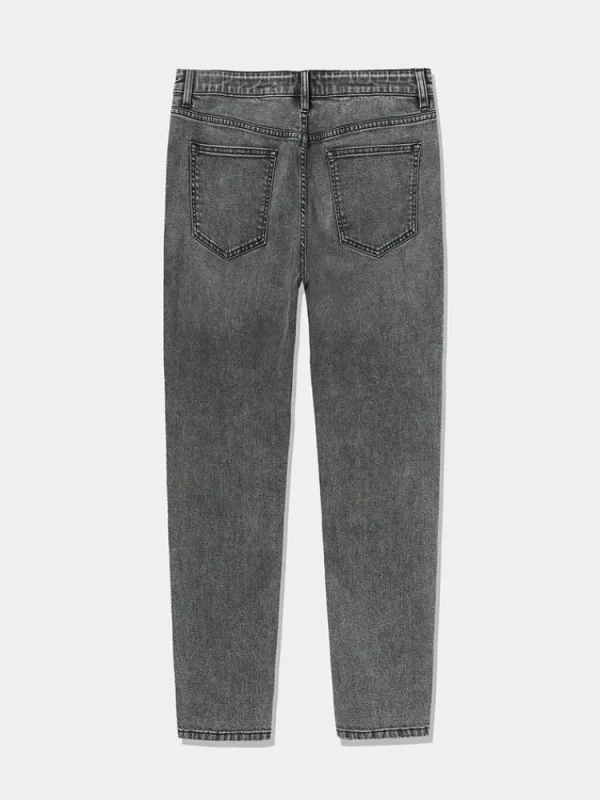 SEMIR Men's Intelligent Temperature Adjustment Denim Boot Cut Pants