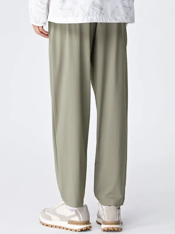 SEMIR Men's Knit Stretch Cool Tapered Pants