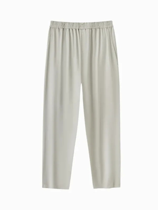 SEMIR Men's Knit Stretch Cool Tapered Pants