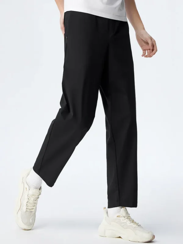 SEMIR Men's Knit Stretch Cool Tapered Pants