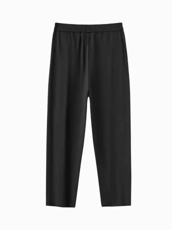 SEMIR Men's Knit Stretch Cool Tapered Pants