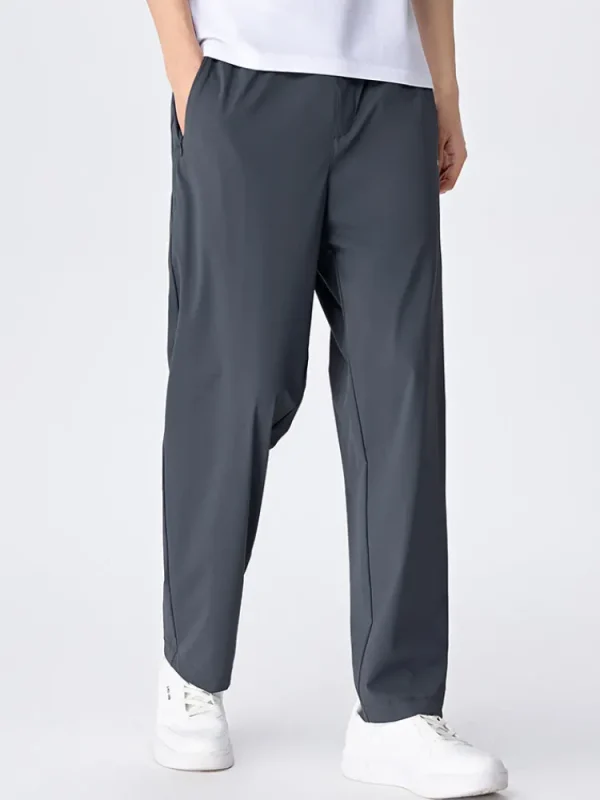 SEMIR Men's Knit Stretch Cool Tapered Pants
