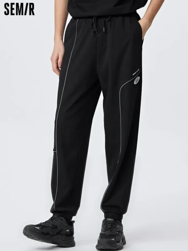 SEMIR Men's Knitted Comfortable Moisture-absorbing Quick-drying Jogging Pants