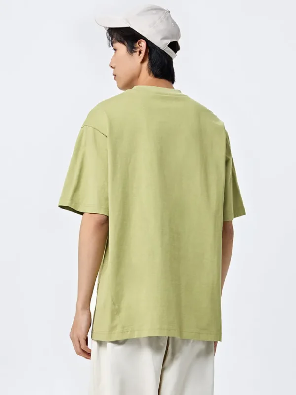 SEMIR Men's Knitted Round Neck Short Sleeves T-Shirt