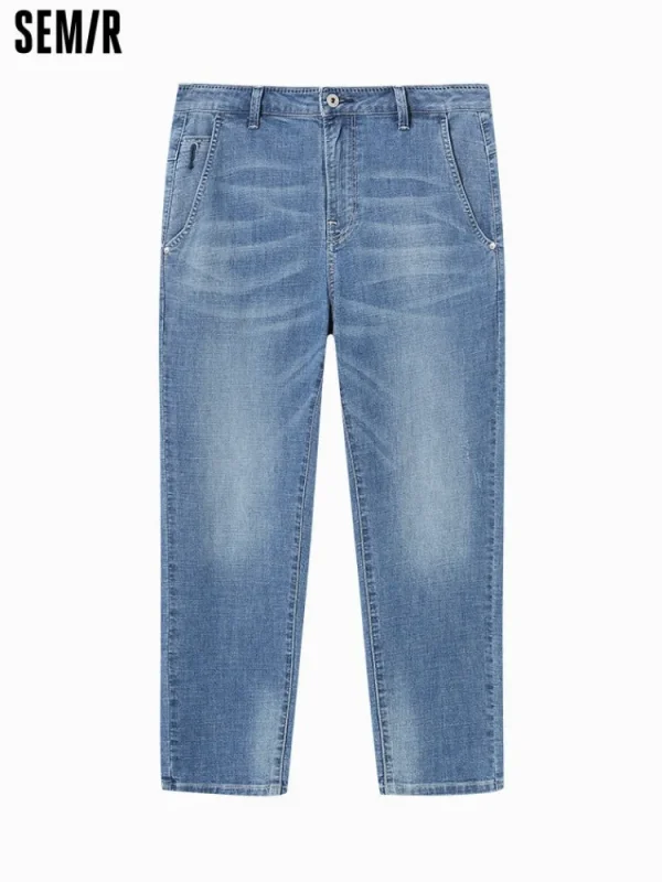 SEMIR Men's Lycra Fit Pants