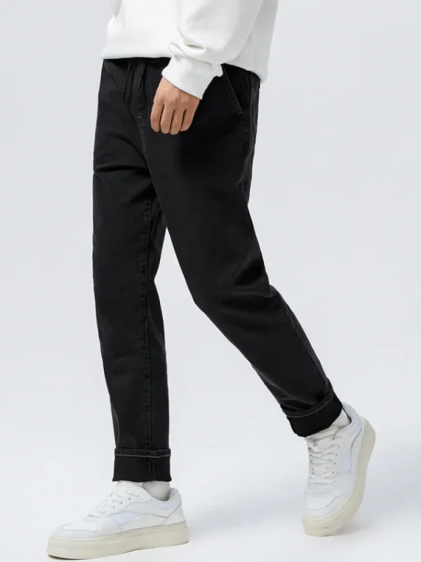 SEMIR Men's Lycra Fitted Jogging Pants
