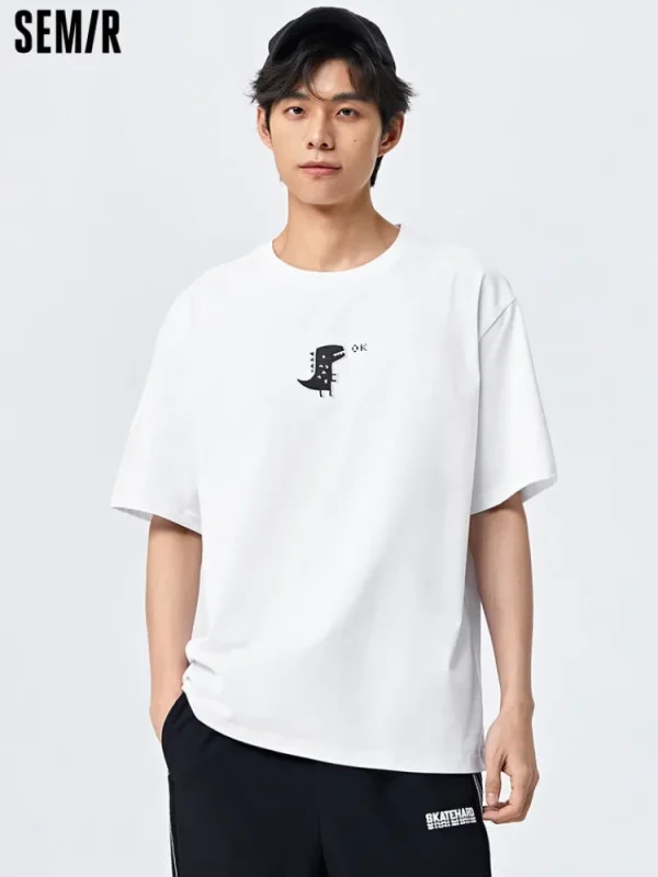 SEMIR Men's Moisture-absorbing Quick-drying Round Neck Short Sleeves T-Shirt