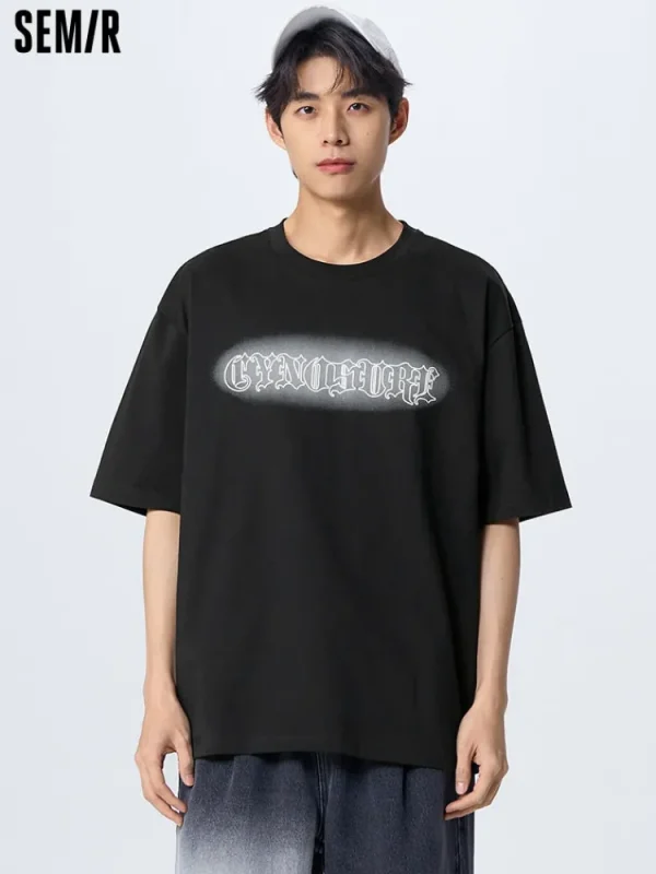 SEMIR Men's Moisture-absorbing Quick-drying Round Neck Short Sleeves T-Shirt