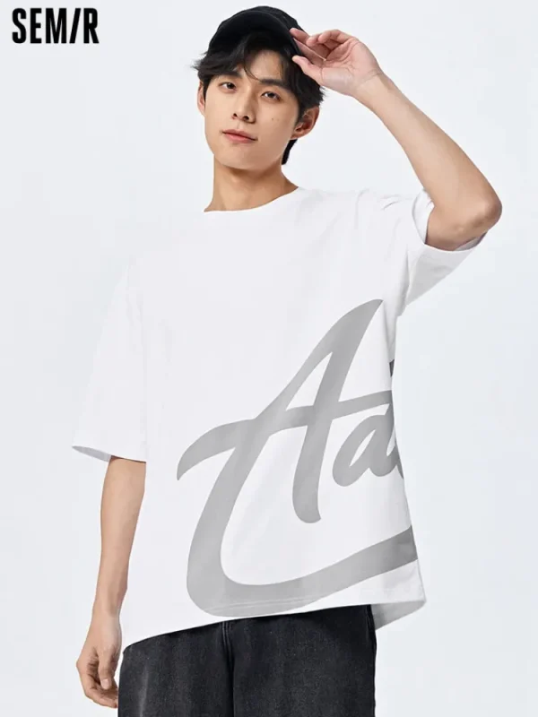 SEMIR Men's Moisture-absorbing Quick-drying Round Neck Short Sleeves T-Shirt