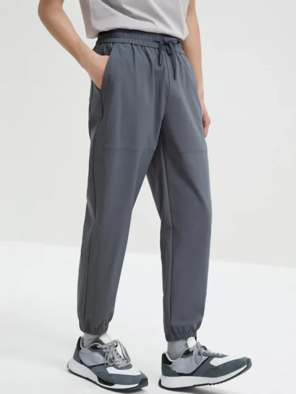 SEMIR Men's Monogram Loose Woven Jogging Pants