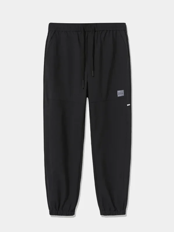 SEMIR Men's Monogram Loose Woven Jogging Pants