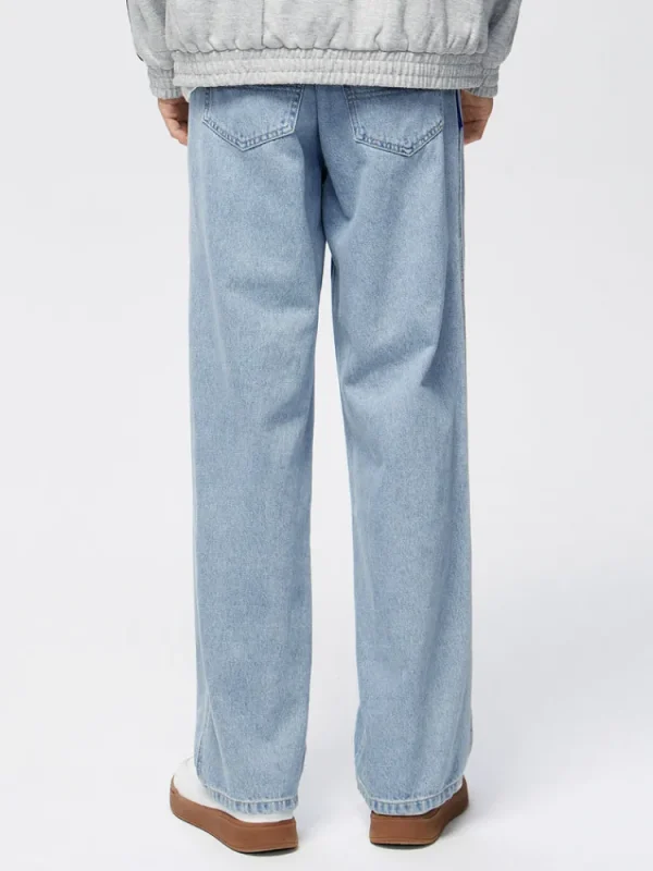 SEMIR Men's Solid Colour Loose Straight Pants